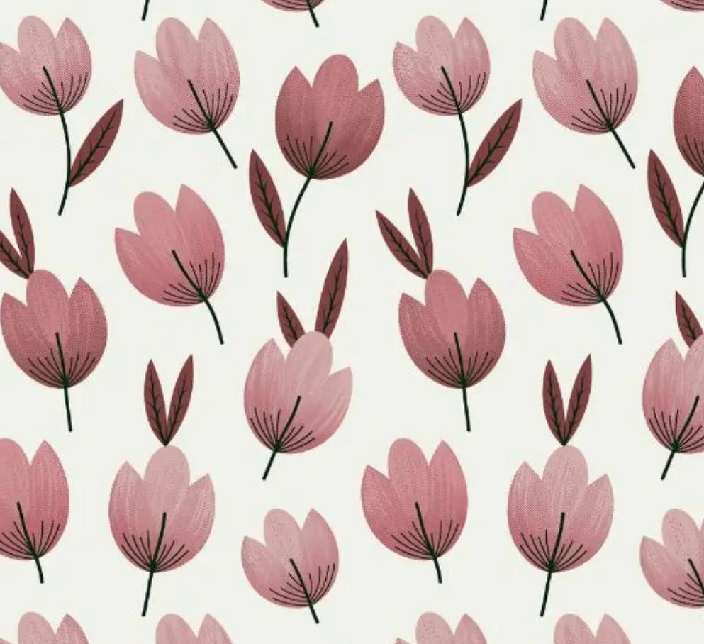 ESTAMPA TULIPA VINTAGE