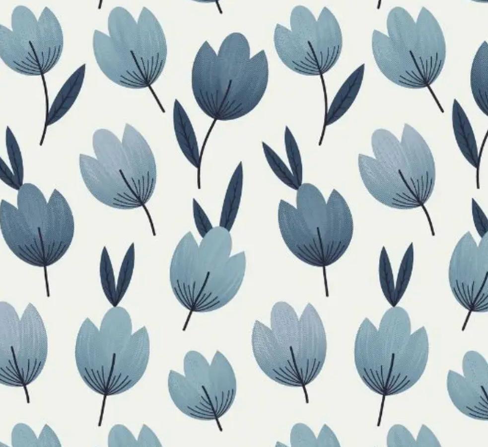 ESTAMPA TULIPA VINTAGE