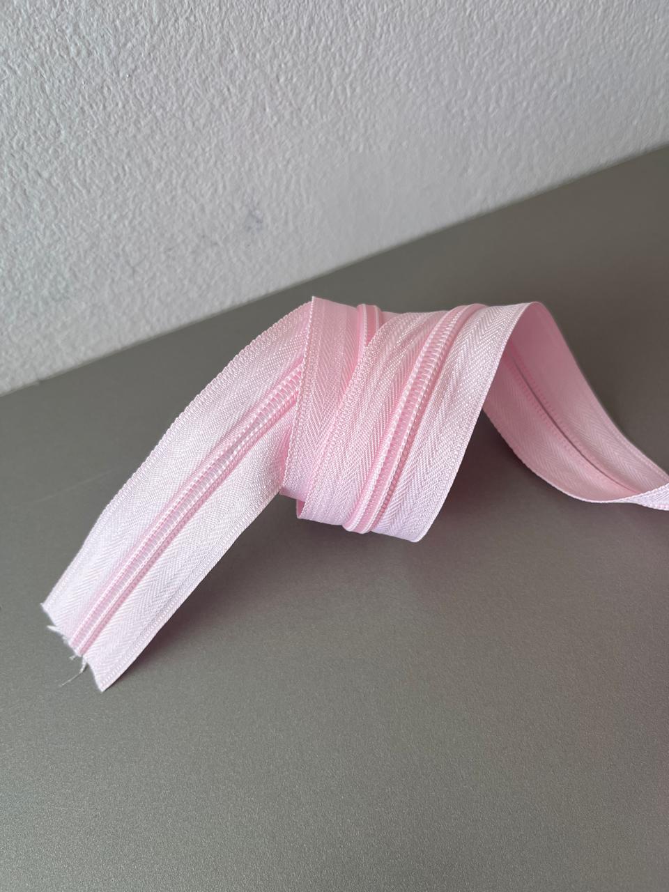 ZÍPER N°05 ROSA BEBÊ