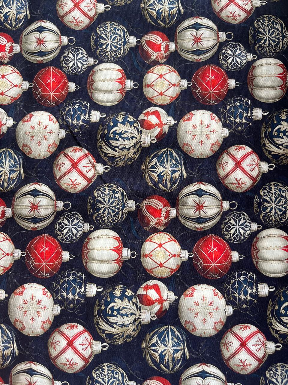 NATAL ENFEITES BOLAS MARINHO