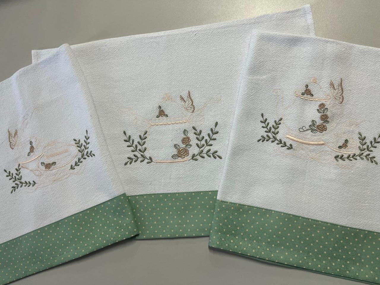 KIT 3 PANOS DE PRATO