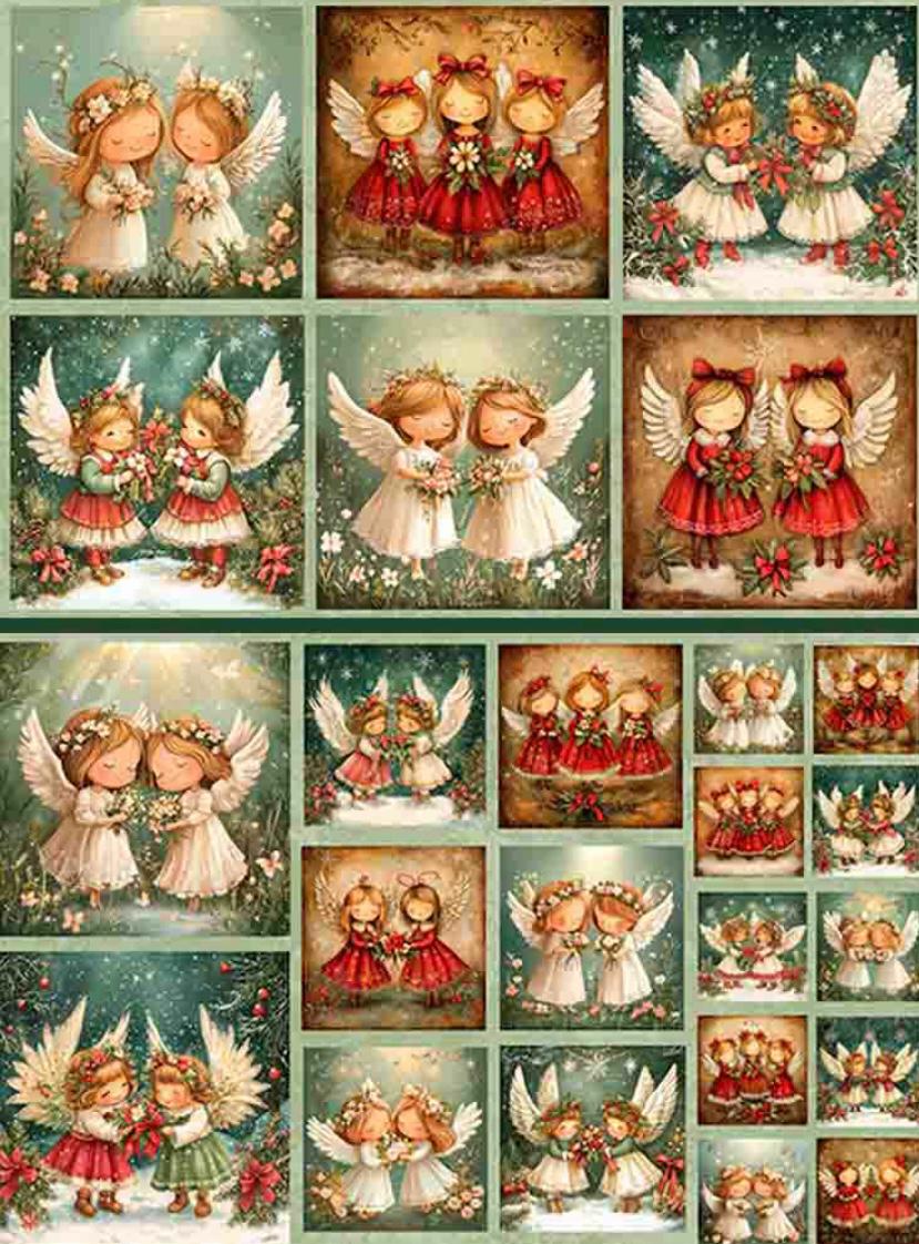 NATAL PAINEL ANJOS E SOMBRAS