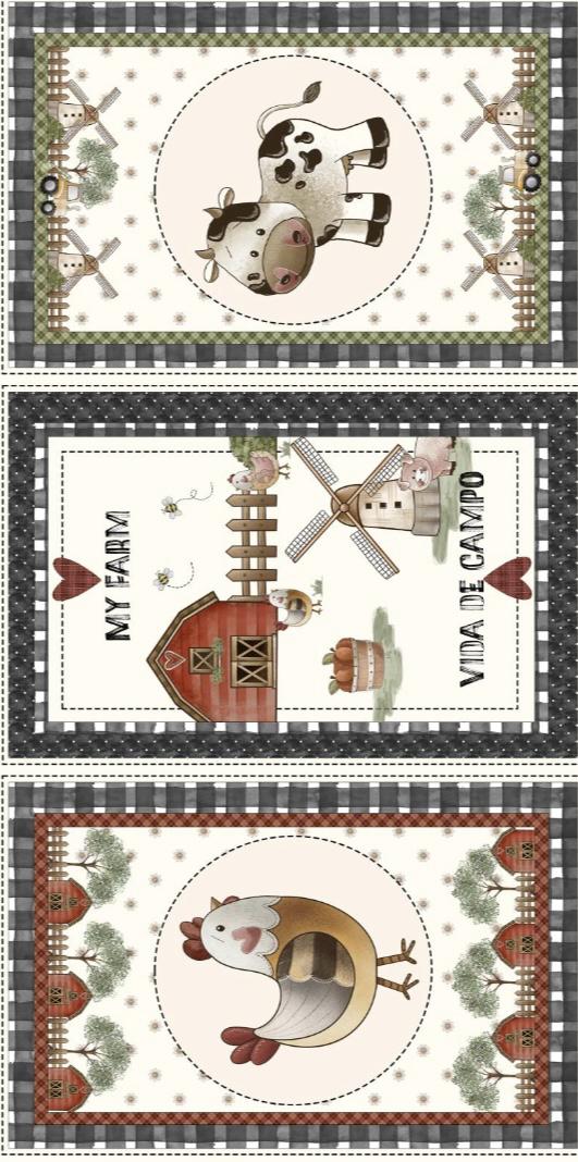 TRICOLINE PAINEL TOALHAS VIDA NO CAMPO