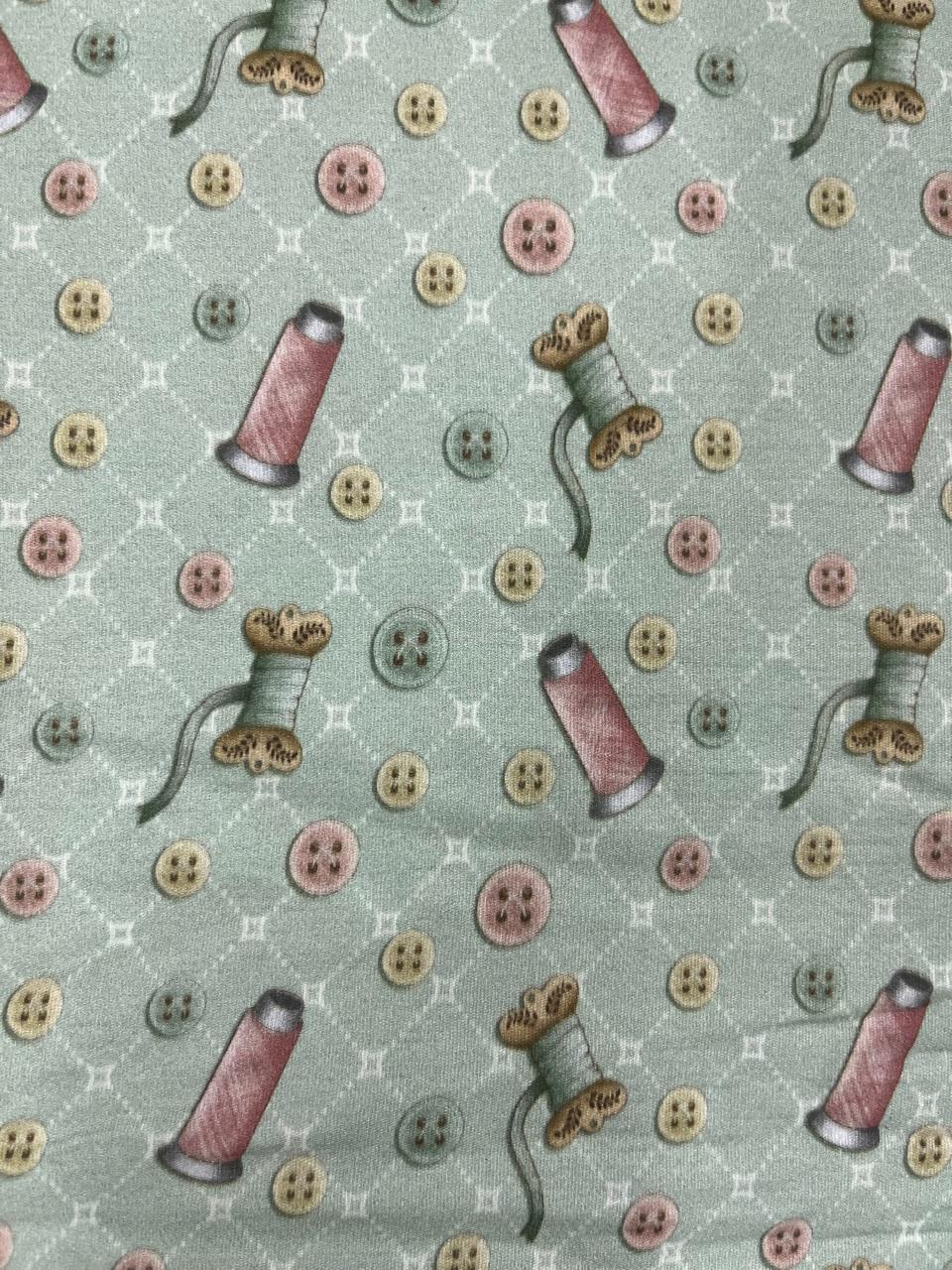 TRICOLINE BOTÕES E CARRETÉIS MENTA