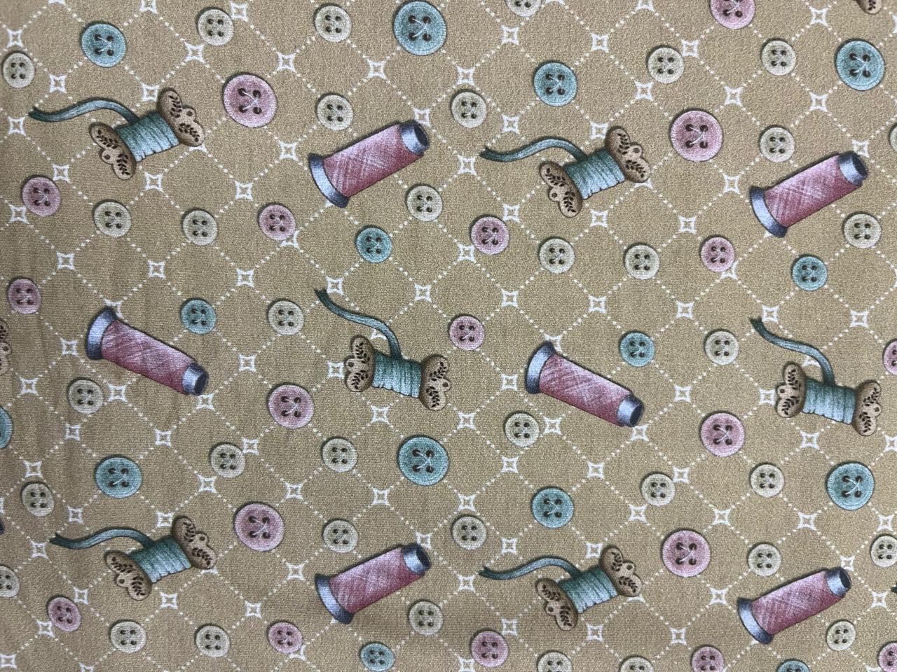 TRICOLINE BOTÕES E CARRETÉIS CARAMELO