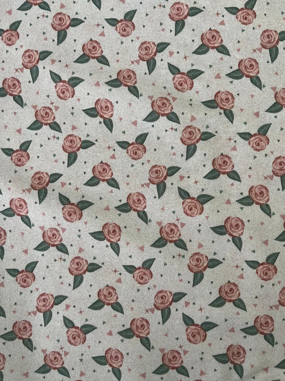 TRICOLINE MINI FLORAL ROSÊ VILA DE AMOR